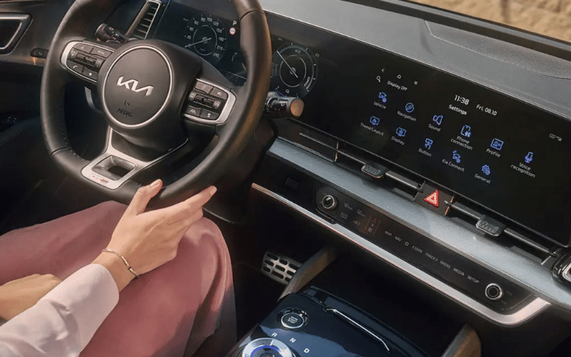 Ny Kia Sportage 2022 - interior Kia sportage dashboard